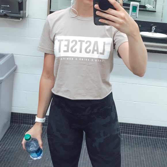 Cropped workout T - Picture 1 of 2